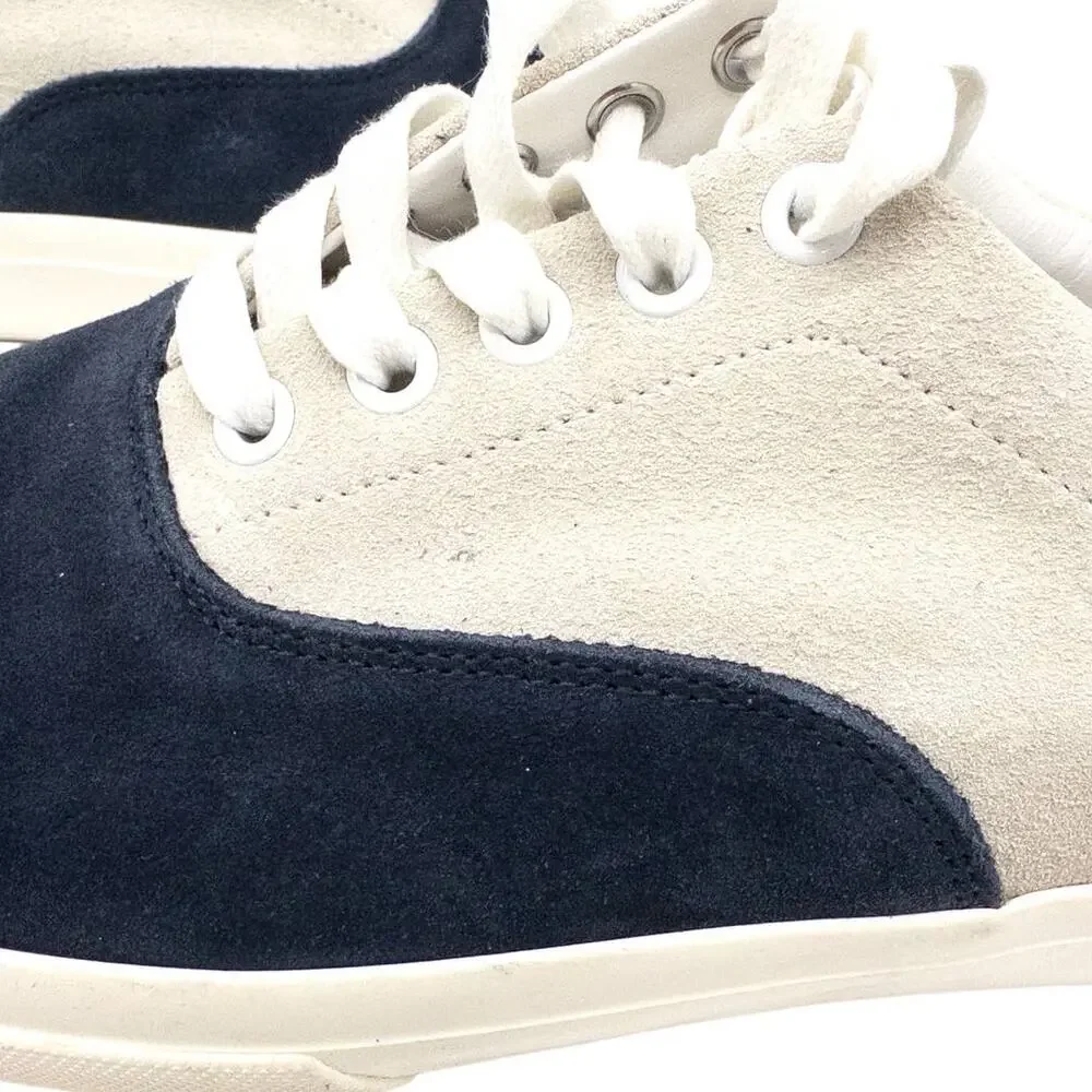 Greats Brooklyn Suede Lace Up Sneakers Navy Blue Men's size  8.5